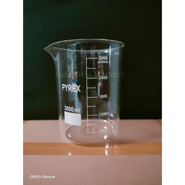 Jual Beaker Glass Gelas Kimia Ml Pyrex Shopee Indonesia