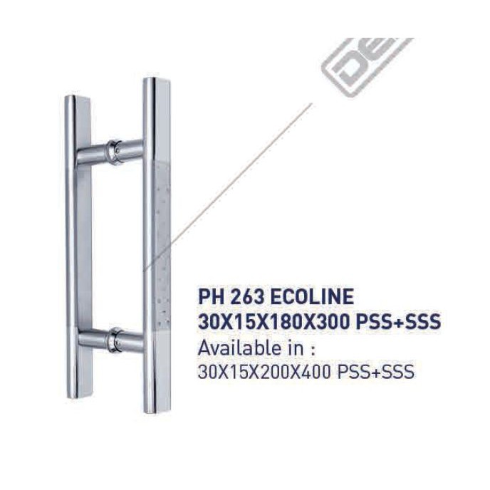 Jual PULL HANDLE DEKKSON ECOLINE PH 263 30X15X250X400 PSS SSS Shopee