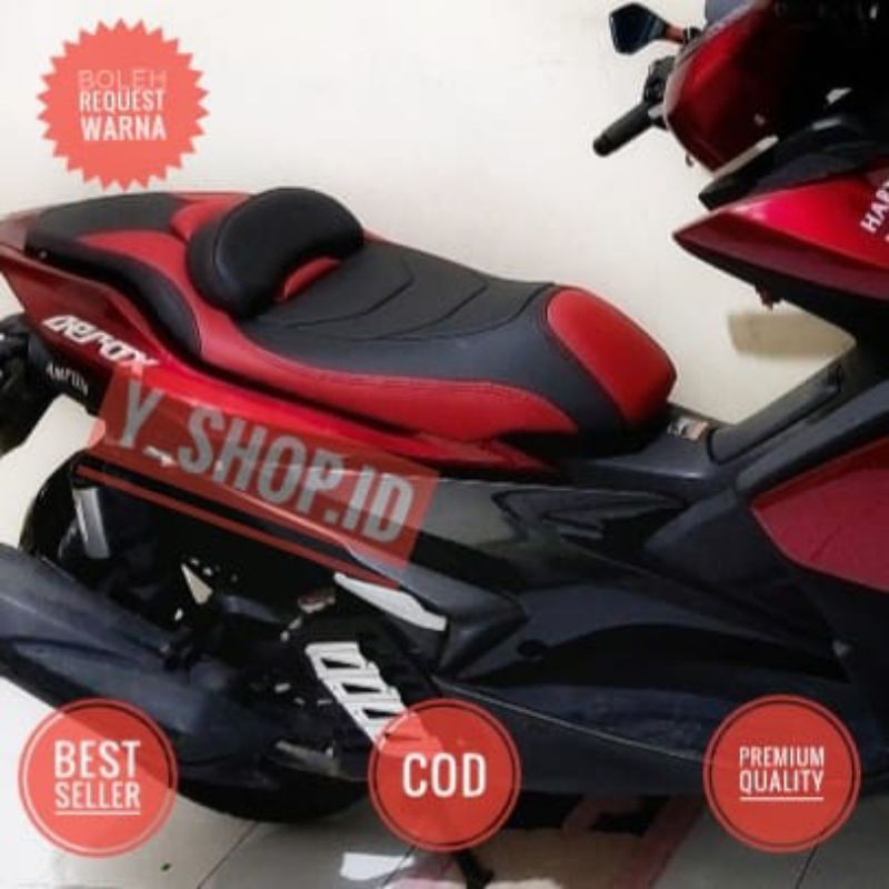 Jual Cover Kulit Sarung Jok Motor Yamaha Aerox Aerox