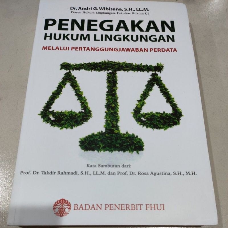 Jual Jual Cepat Buku Penegakan Hukum Lingkungan Melalui