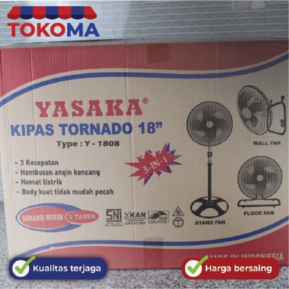 Jual Kipas Angin Murah Yasaka Kipas Angin Besi Tornado 3 In 1 18