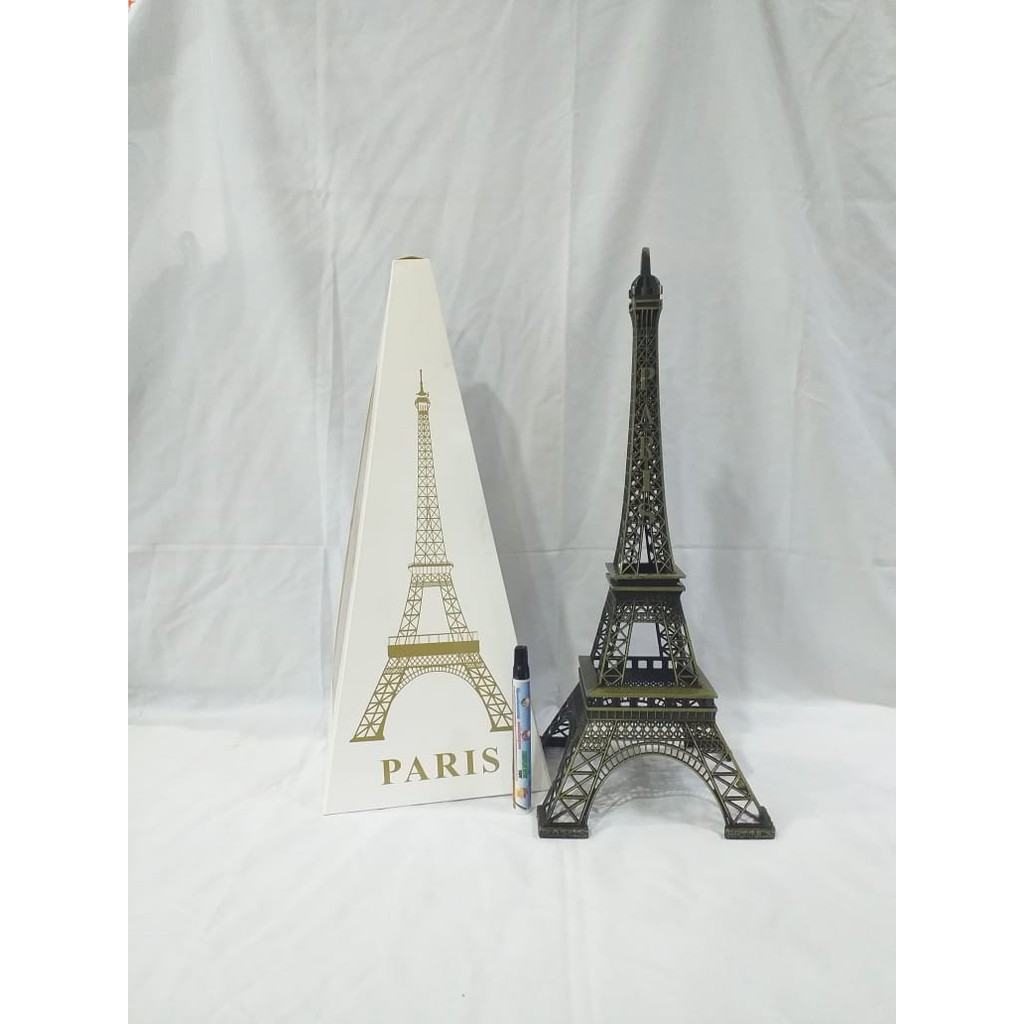 Jual Pajangan Miniatur Menara Eiffel Paris Cm Shopee Indonesia