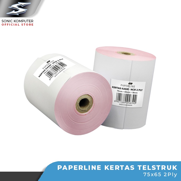 Jual Kertas Struk Kasir Paperline Telstruk Hvs Ply X Shopee