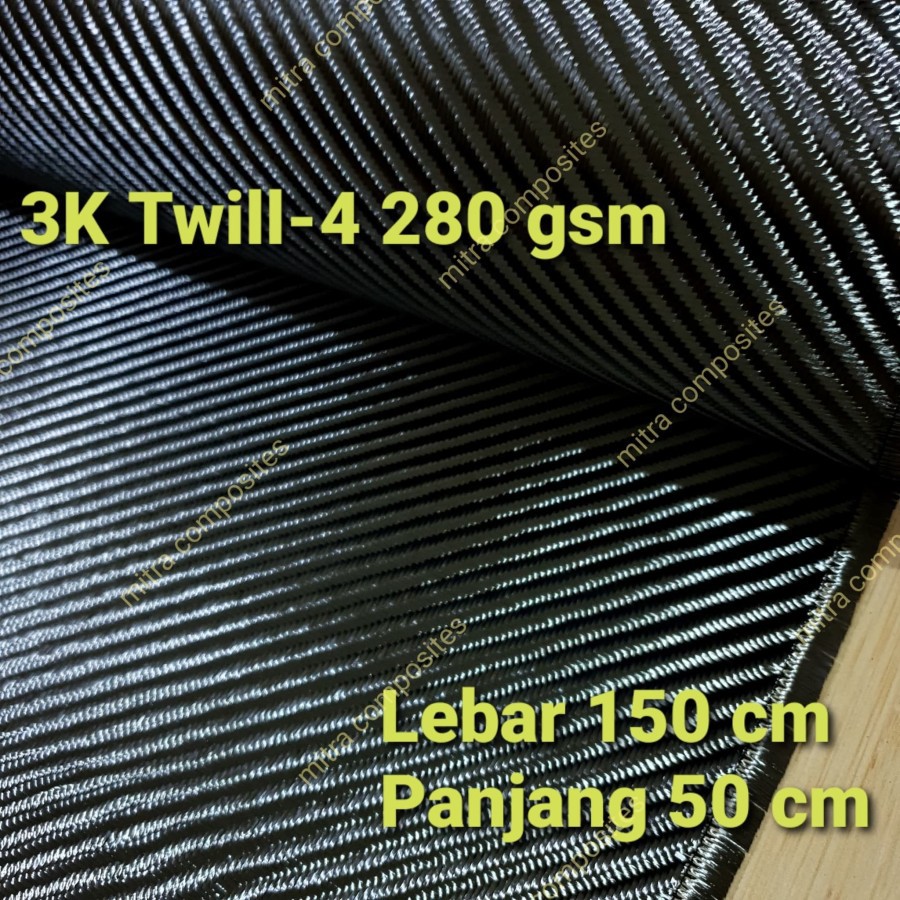 Jual Serat Carbon Karbon Kevlar Fiber Fabric K Twill X Pagani