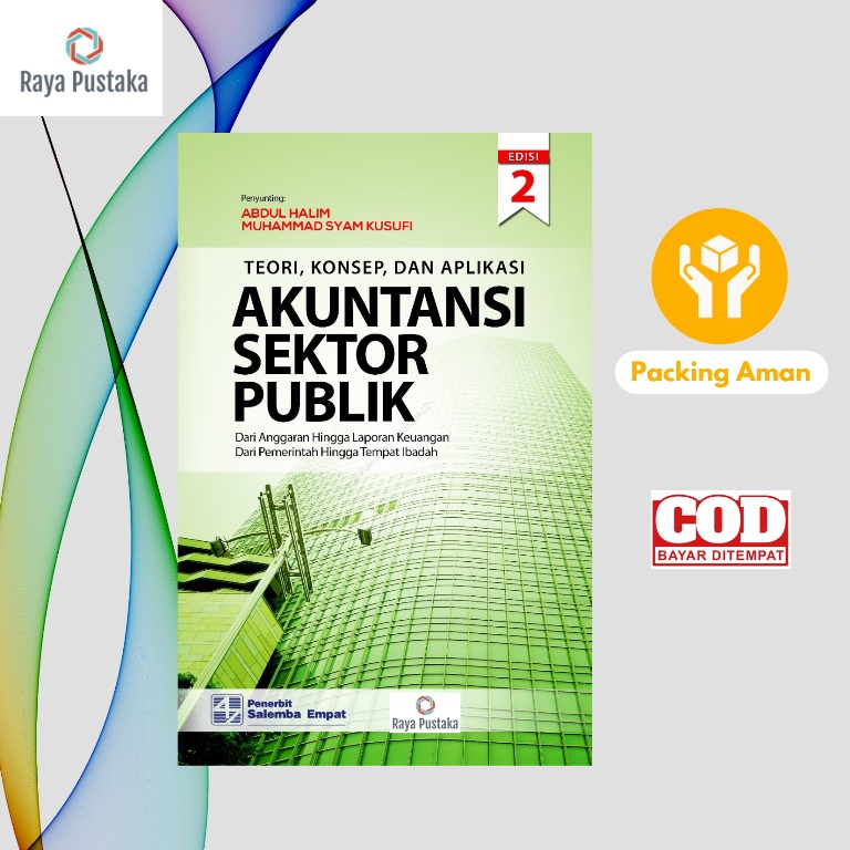 Jual Buku Akuntansi Sektor Publik Edisi Oleh Abdul Halim Shopee