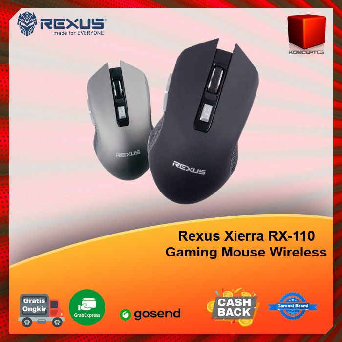 Jual Rexus Xierra Rx Gaming Mouse Wireless Shopee Indonesia