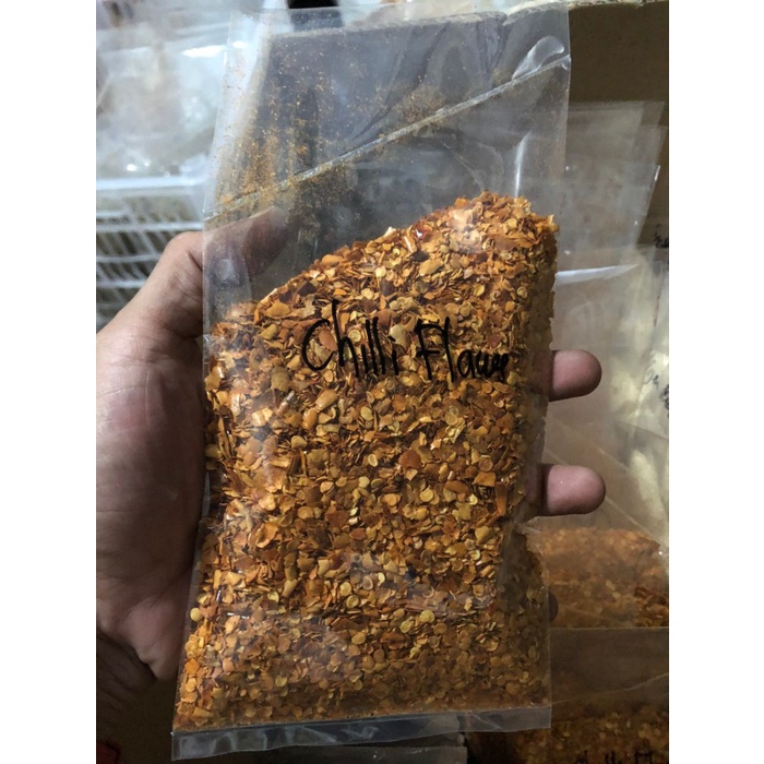 Jual Chilli Flakes Cabe Bubuk Kasar Shopee Indonesia