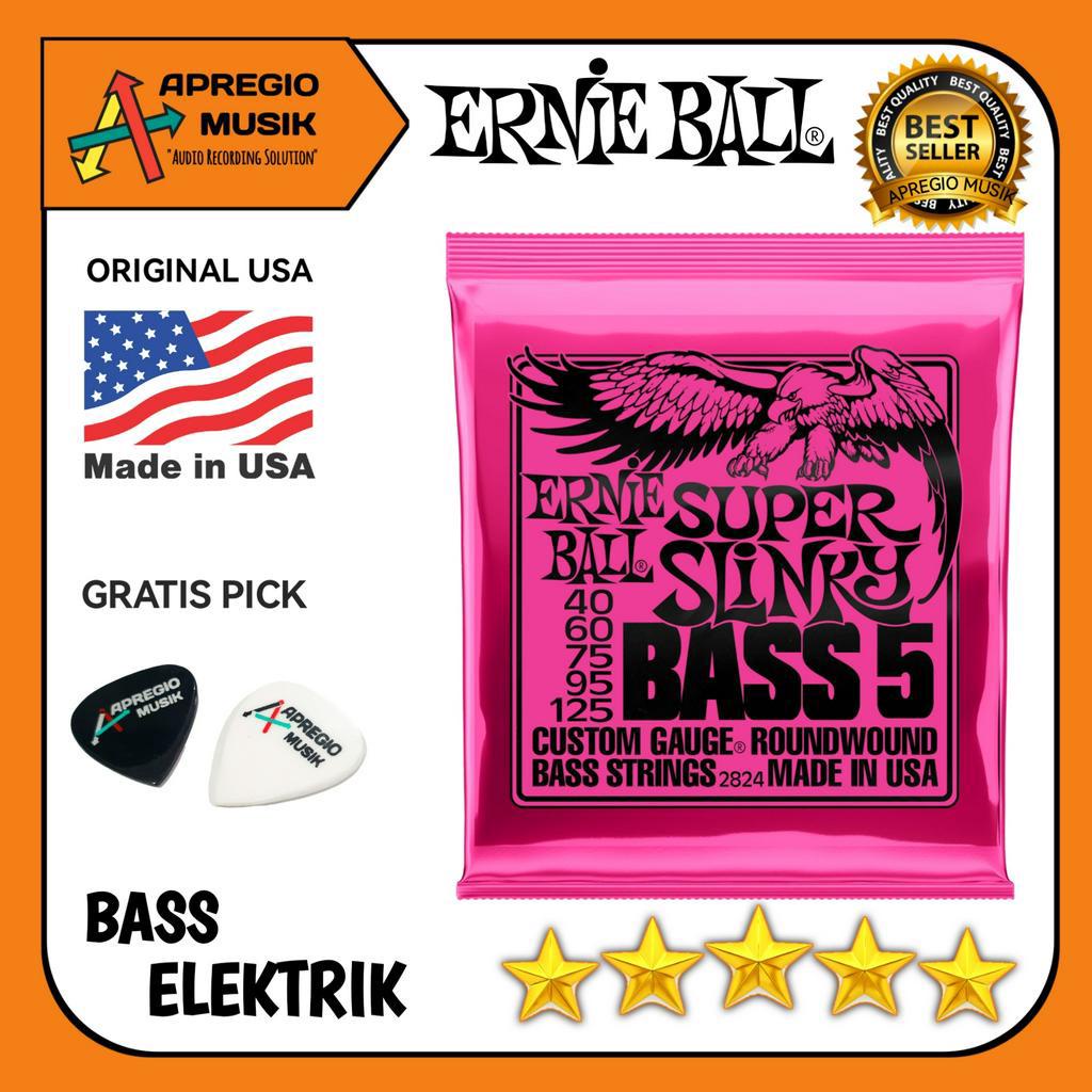 Jual ERNIE BALL Ernieball Senar Bass Elektrik 5 String 2836 2824