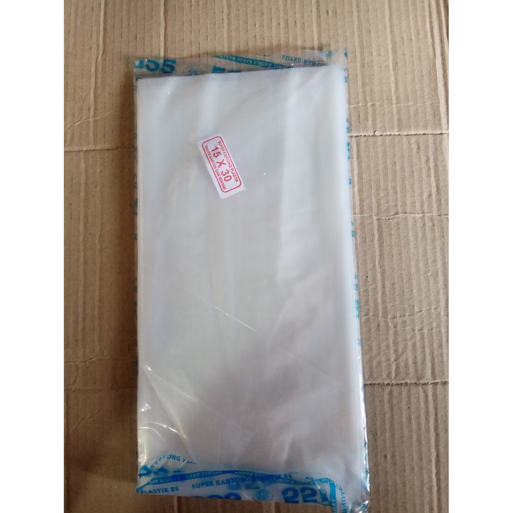 Jual Pack Plastik Plastik Bening Ukuran Kg X Cm Shopee