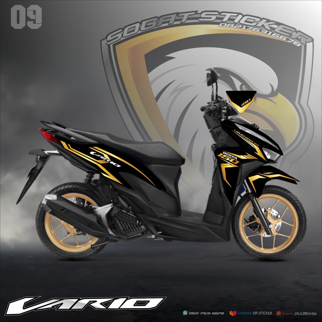 Jual Striping Vario Fc Sticker Striping Variasi List Honda Vario