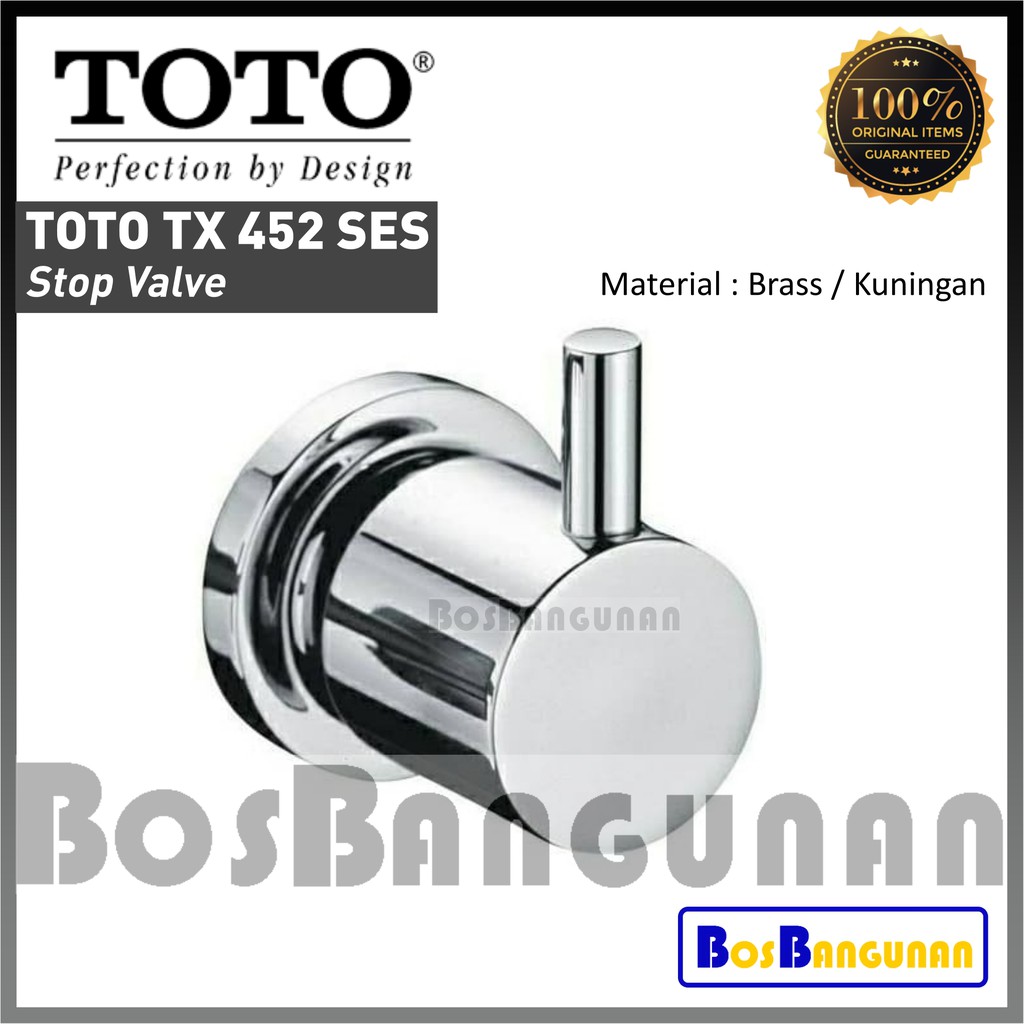 Jual Stop Valve TOTO TX452SES Keran Tanam Shower TOTO Stop Kran