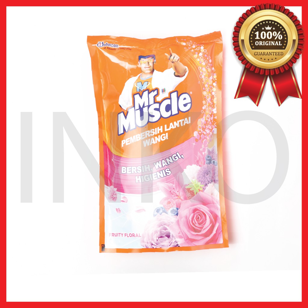 Jual Mr Muscle Axi Triguna Pembersih Lantai Wangi Fruity Floral Pouch