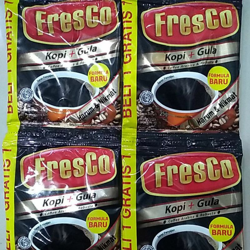 Jual Fresco Kopi Gula Renceng Promo Isi Sachet Fresco Kopi Kapal