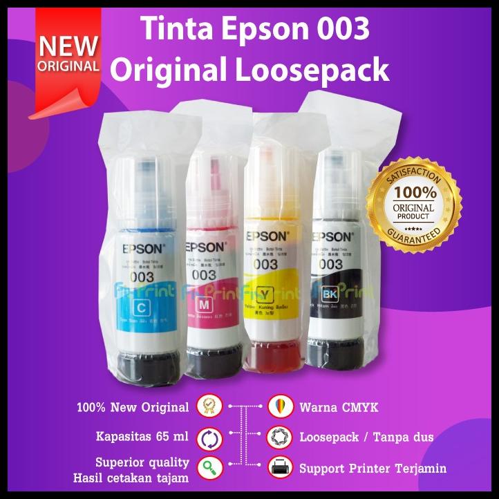 Jual Tinta Epson Satu Set Original Ori Printer L L L