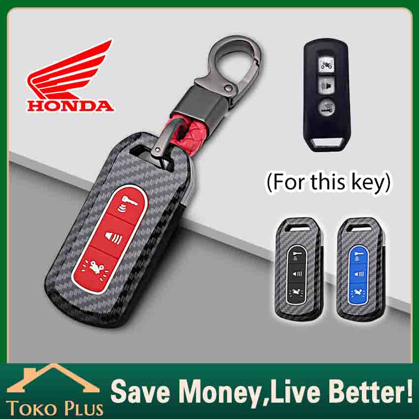 Jual Honda Pcx Adv Sh Motorcycle Smart Key Cover Carbon Fiber