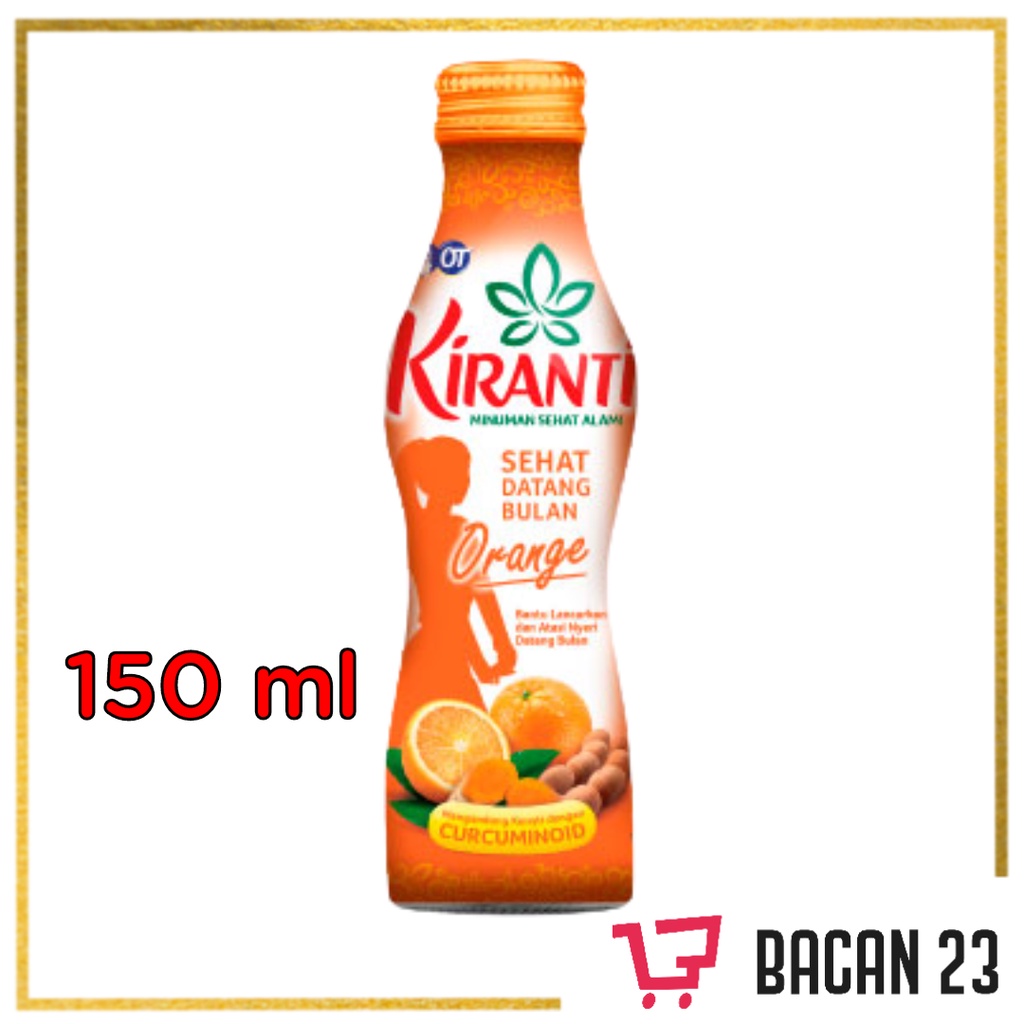 Jual Kiranti Sehat Datang Bulan 150 Ml Original Orange Jamu