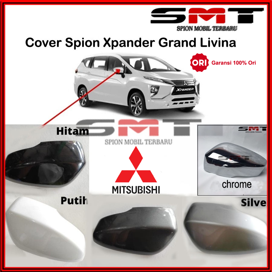 Jual Cover Tutup Spion Mobil Xpander Ultimate Mirror Cross Exceed Gls