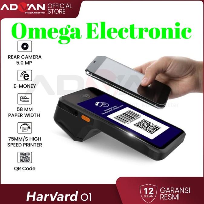 Jual Advan Harvard 01 Android Smart Mobile Pos Mesin Kasir Thermal 58mm