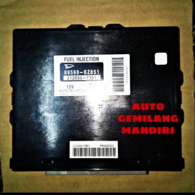 Jual Ecu Komputer Engine Control Toyota All New Avanza Veloz Asli