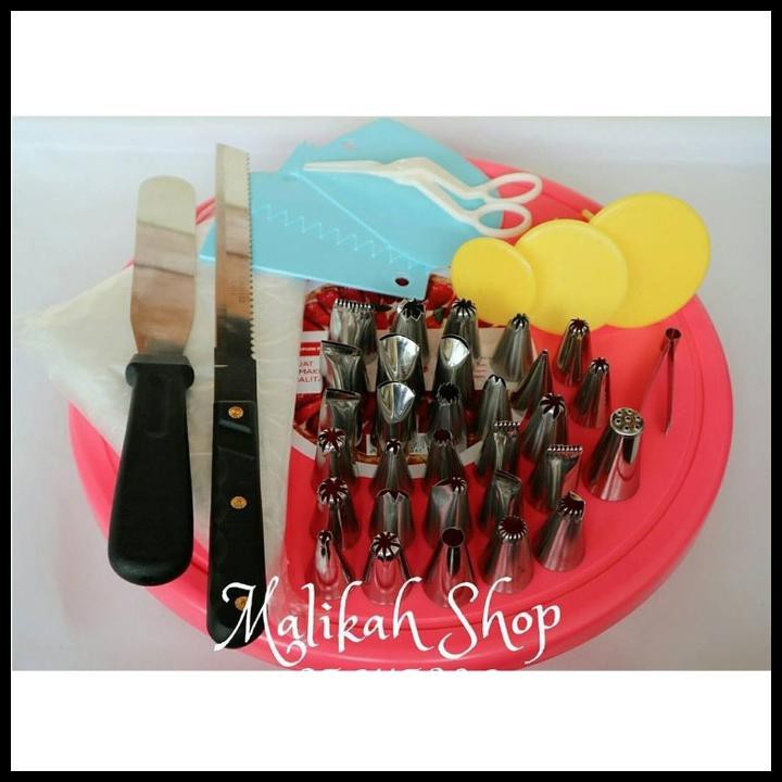 Jual Paket Dekorasi Kue Lengkap Alat Menghias Kue Tart Birthday Cake