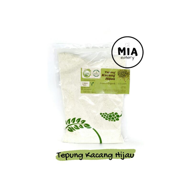 Jual Tepung Kacang Hijau Lingkar Organik 500 Gram MPASI GASOL Gluten