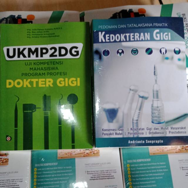 Jual BUKU UKMP2DG PEDOMAN DAN TATALAKSANA PRAKTIK KEDOKTERAN GIGI