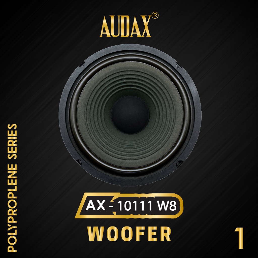 Jual Audax Speaker Pasif 10 AX 10111 W8 Woofer MK II Shopee Indonesia