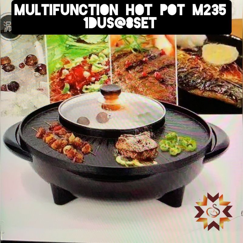 Jual Grill Electric BBQ Panggang Shabu Suki Multifungsi Listrik