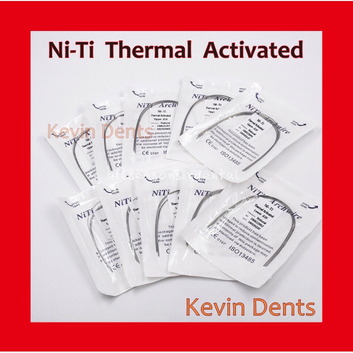 Jual Kawat Niti Thermal Activated Round Arch Wire Ovoid Dental