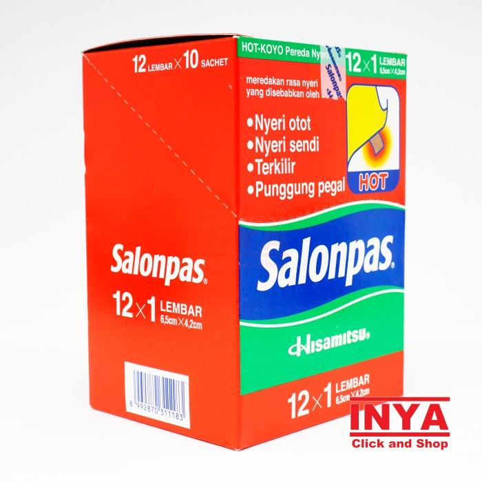 Jual Koyo Koyo Salonpas Hot Hisamitsu Box Isi 10X12 Lembar