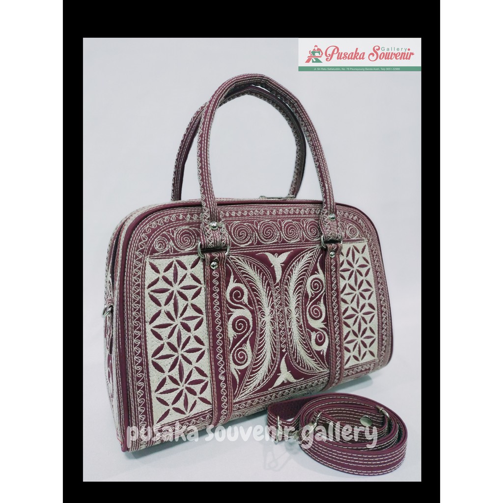 Jual Tas Wanita Motif Khas Aceh Tas Fiva Kacang Shopee Indonesia