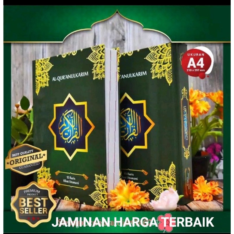 Jual Al Quran Samsia Besar A Khot Utsmani Baris Mushaf Khot Usmani