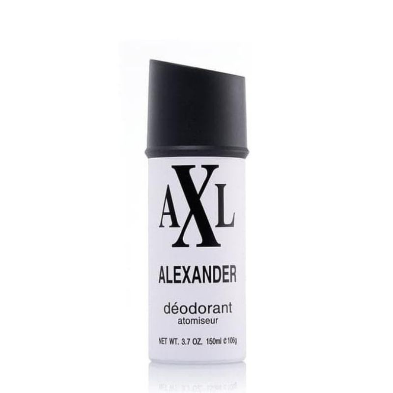 Jual Axl Alexander Deodorant White Black Ml Shopee Indonesia