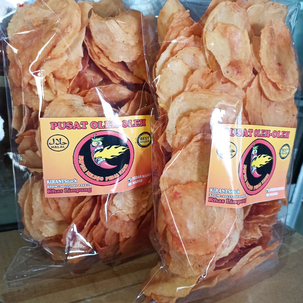 Jual EMPING MELINJO PEDAS MANIS BENGOL 500GR MENTAH ASLI LIMPUNG EXPORT