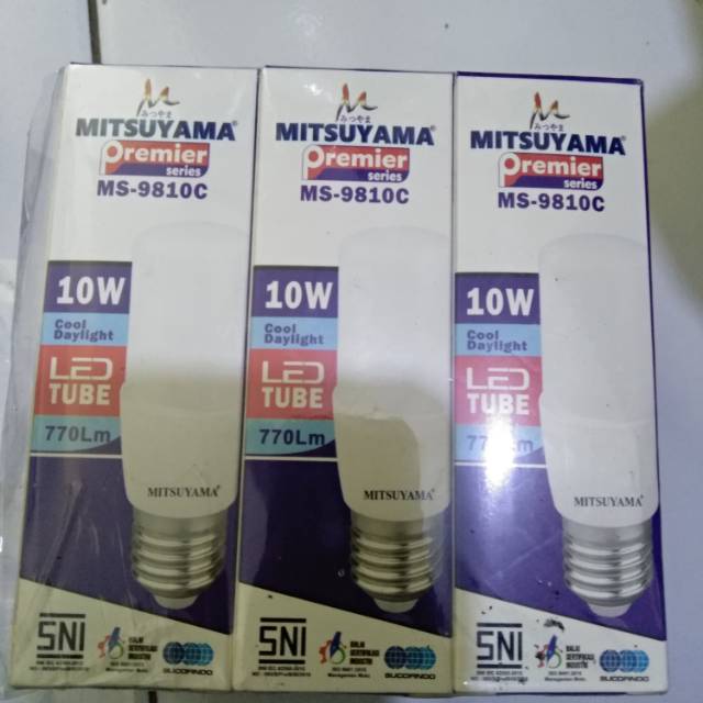 Jual Lampu Bohlam Led Tube W Mitsuyama Shopee Indonesia