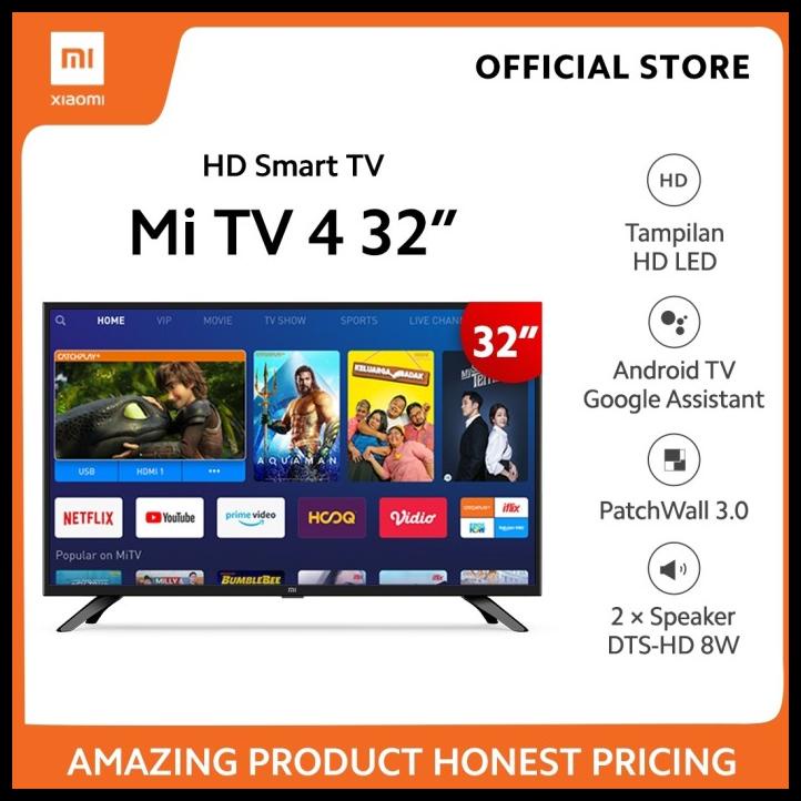 Jual Xiaomi Mi Led Tv 4 32 Android Smart Tv Garansi Resmi Shopee