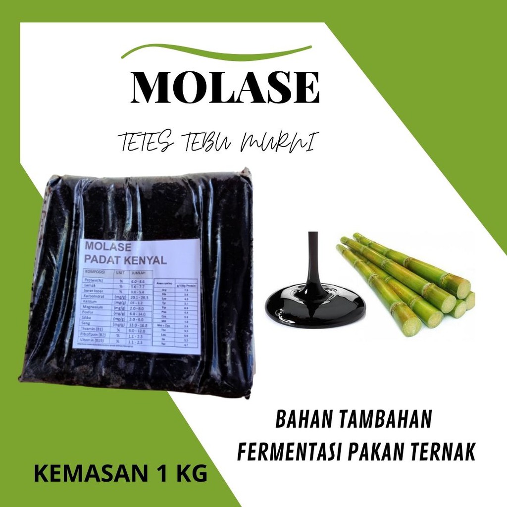 Jual Molase Tetes Tebu Murni Kg Campuran Pakan Ternak Suplemen