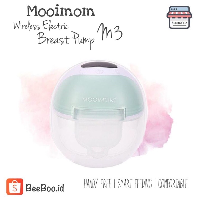 Jual SEWA Mooimom M3 Wireless Electric Breast Pump Pompa Asi