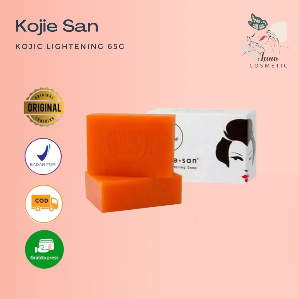 Jual KOJIE SAN Skin Lightening Soap With Hydromoist 45gr 65gr 135gr