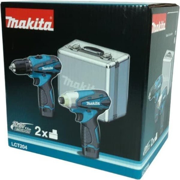 Jual MESIN BOR CASH MAKITA CORDLESS LCT 204 COMBO KIT 2 PCS Mesin DAN