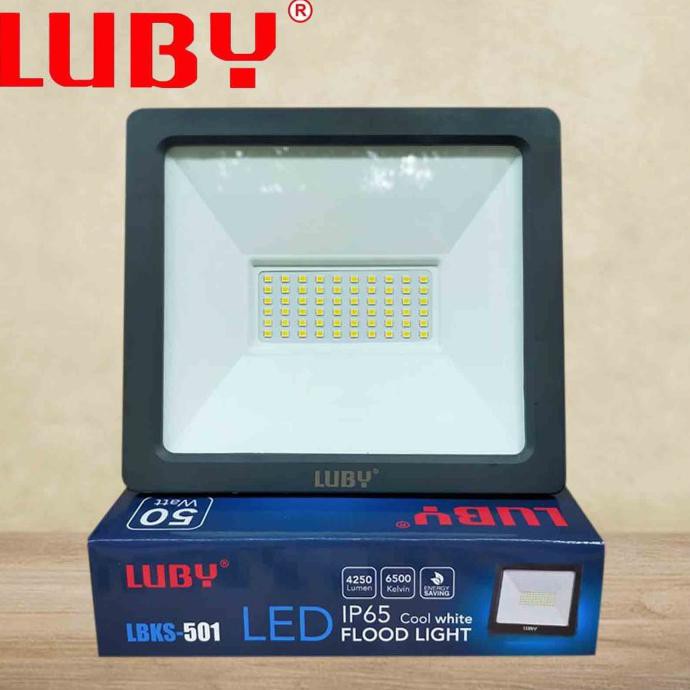 Jual Lampu Sorot Lampu Tembak Flood Light Led Watt Putih Luby