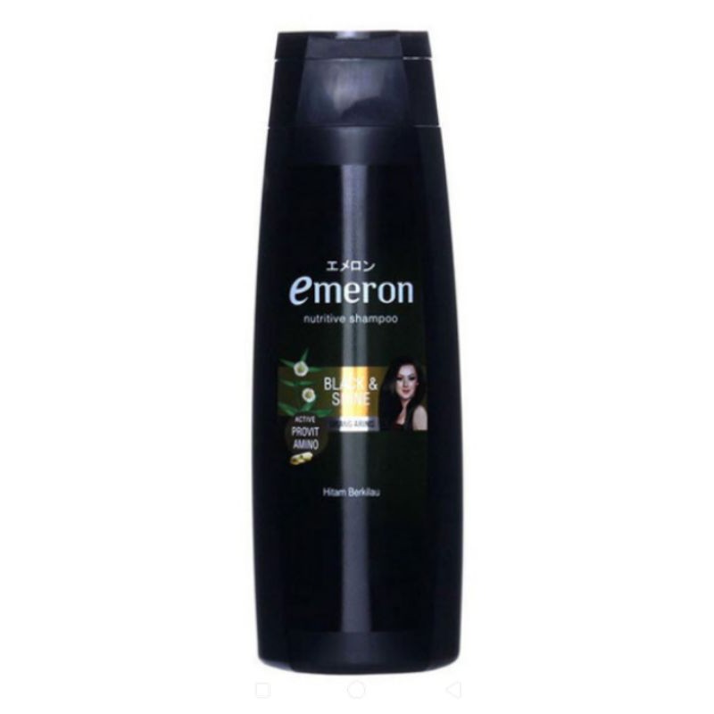 Jual Emeron Sampo Black And Shine 170 Ml Shopee Indonesia