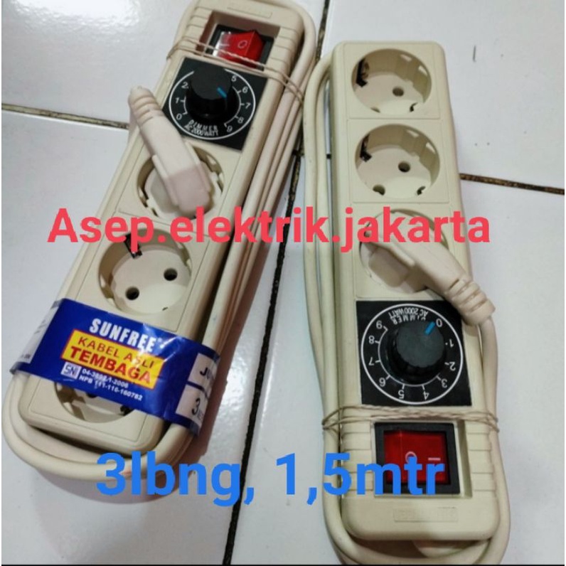 Jual PENGATUR KECEPATAN STOP DIMMER 2000w AC DIMER GRINDA BOR KIPAS