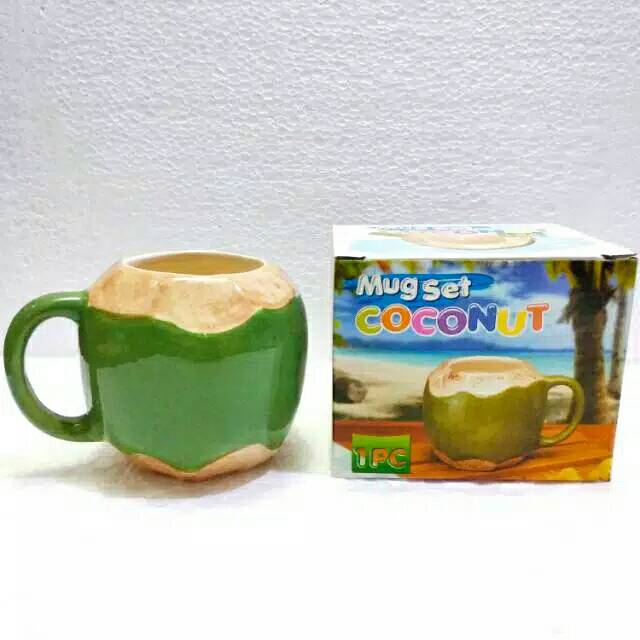 Jual Mug Kelapa Gelas Kelapa Murah Shopee Indonesia