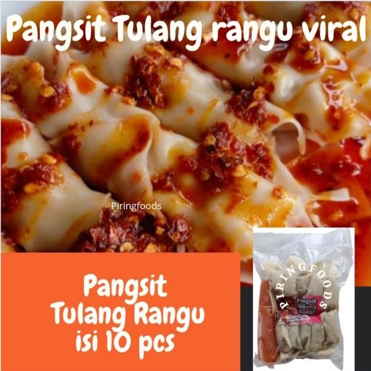 Jual Pangsit Tulang Rangu Isi Pcs Free Sambal Cocol Lezat Shopee