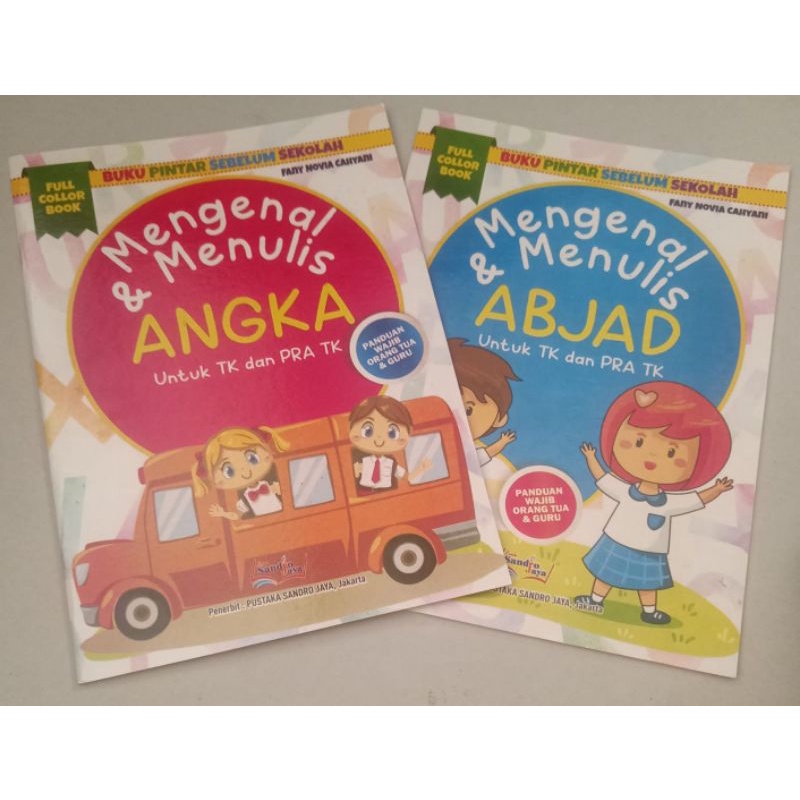 Jual Buku Pintar Mengenal Dan Menulis Abjad Angka Untuk Tk Dan Pra Tk