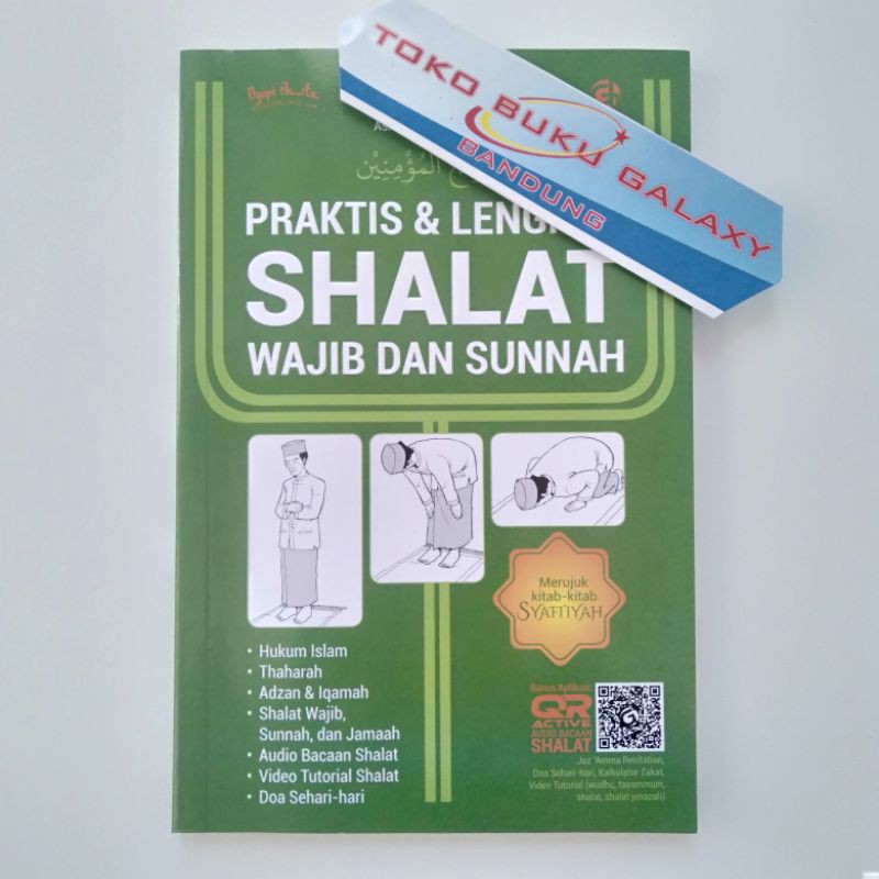 Jual Praktis Shalat Wajib Sunnah Cara Belajar Bacaan Shalat Syafiiyah