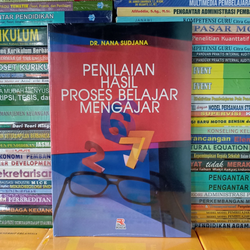 Jual Buku Penilaian Hasil Proses Belajar Mengajar NANA SUDJANA Rosda