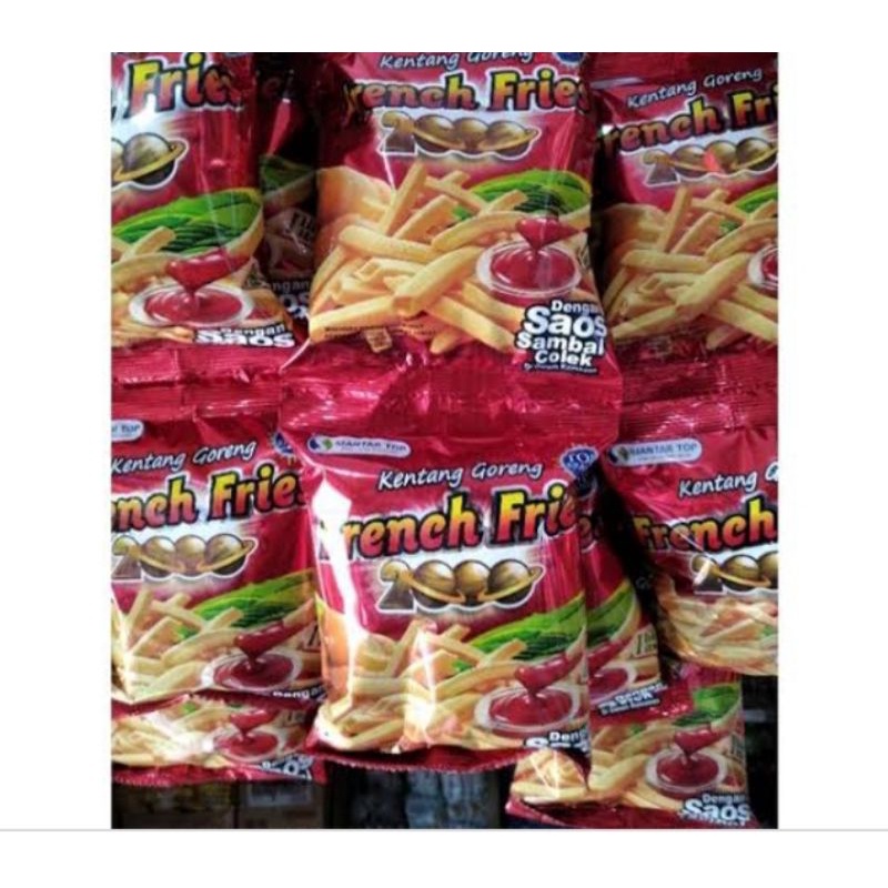 Jual French Fries Renteng Isi Kemasan Baru Shopee Indonesia