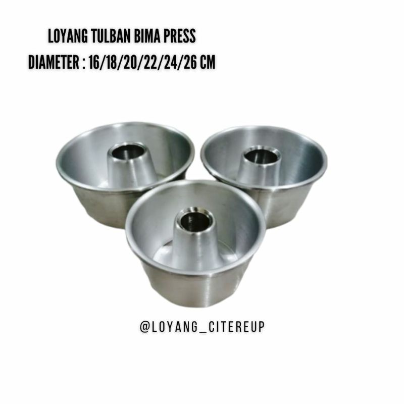 Jual Loyang Tulban Bima Press Cm Shopee Indonesia